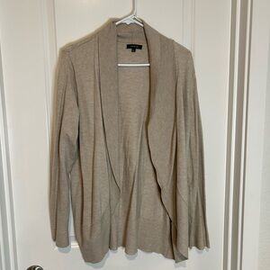 Women's Beige Cardigan Sweater